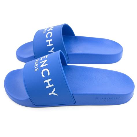 givenchy blue slides|Givenchy slides price.